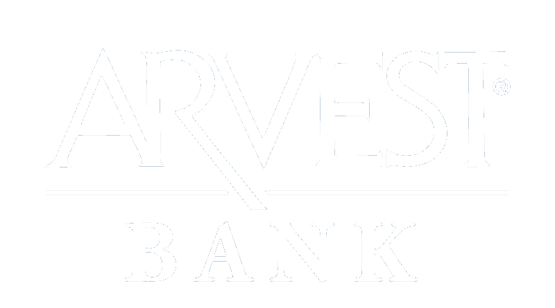 Logo of Arvest Bank.